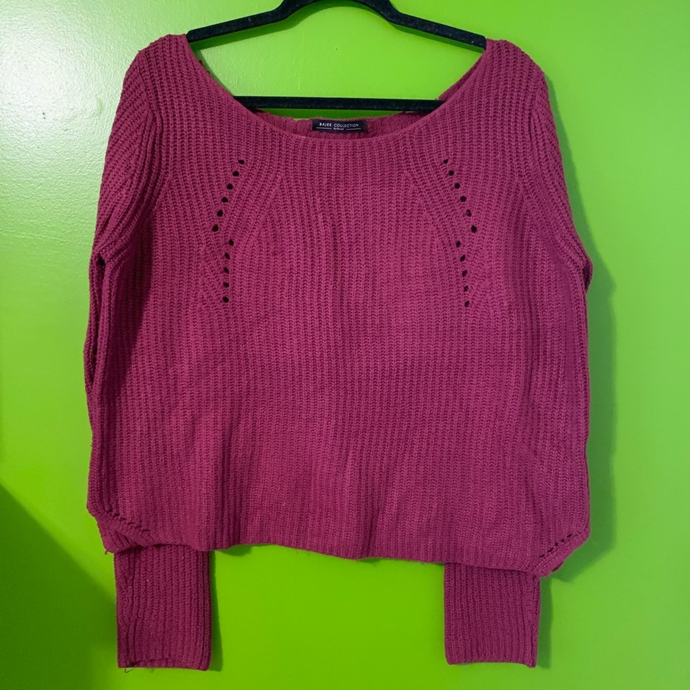Burgundy/Maroon Sweater